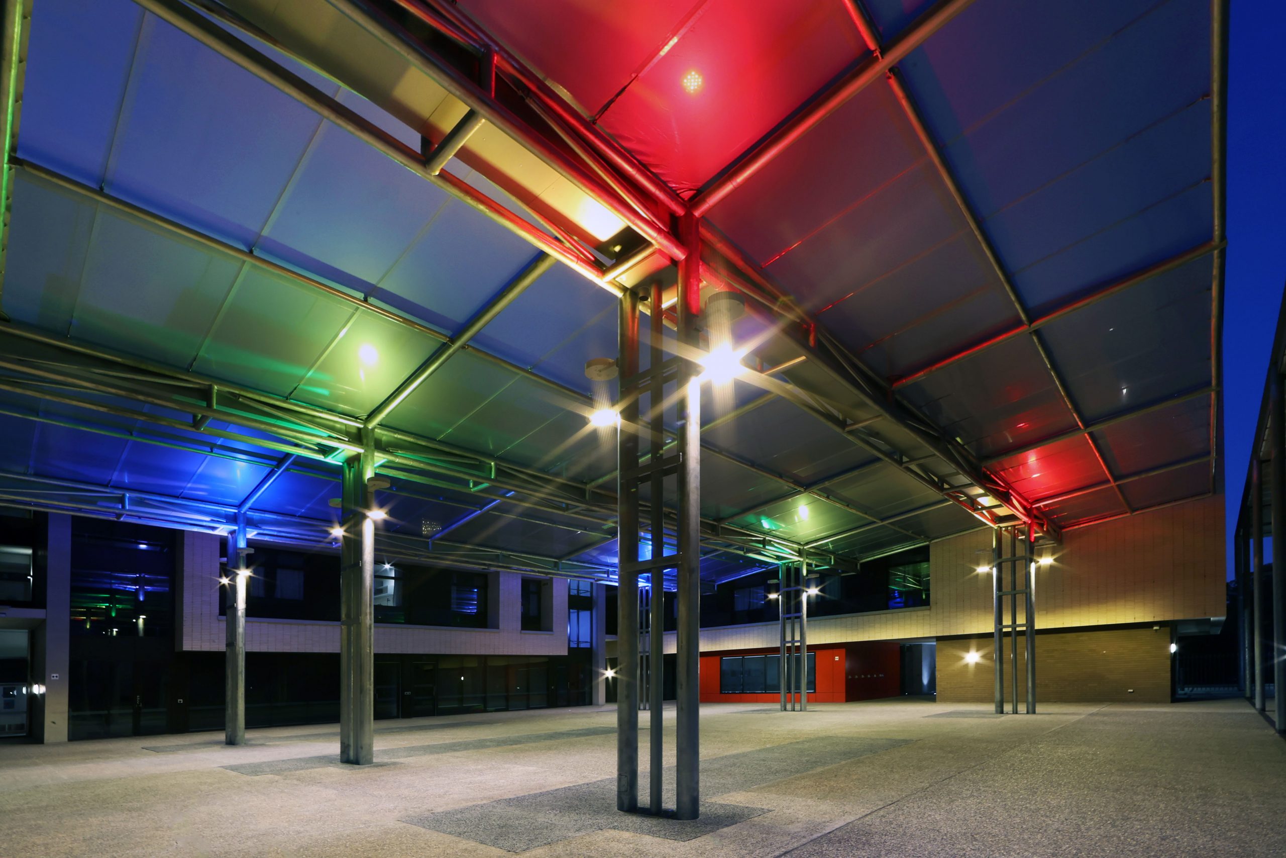 RGB Lighting Carandini project St. Thomas College Australia_7