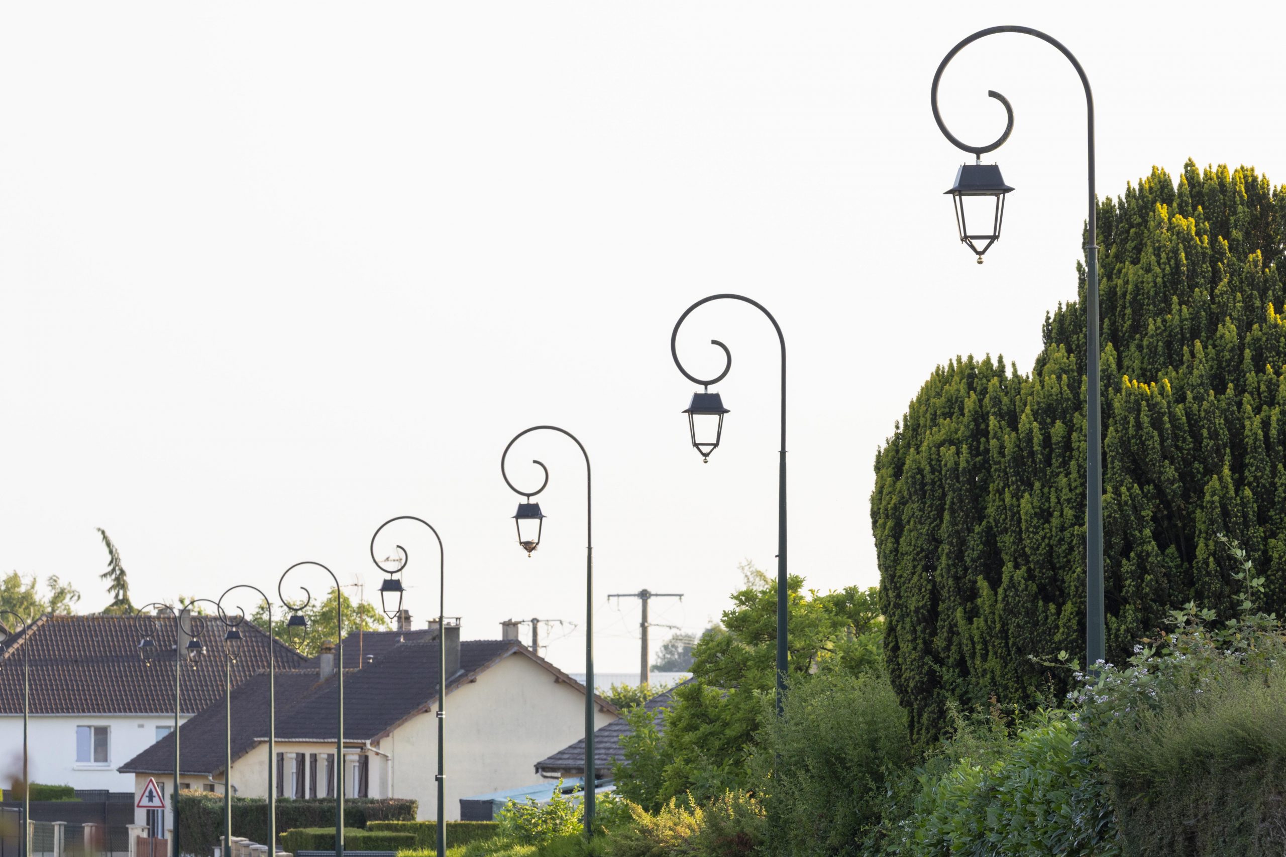 Éclairage public à Le Coudray Saint-Germer