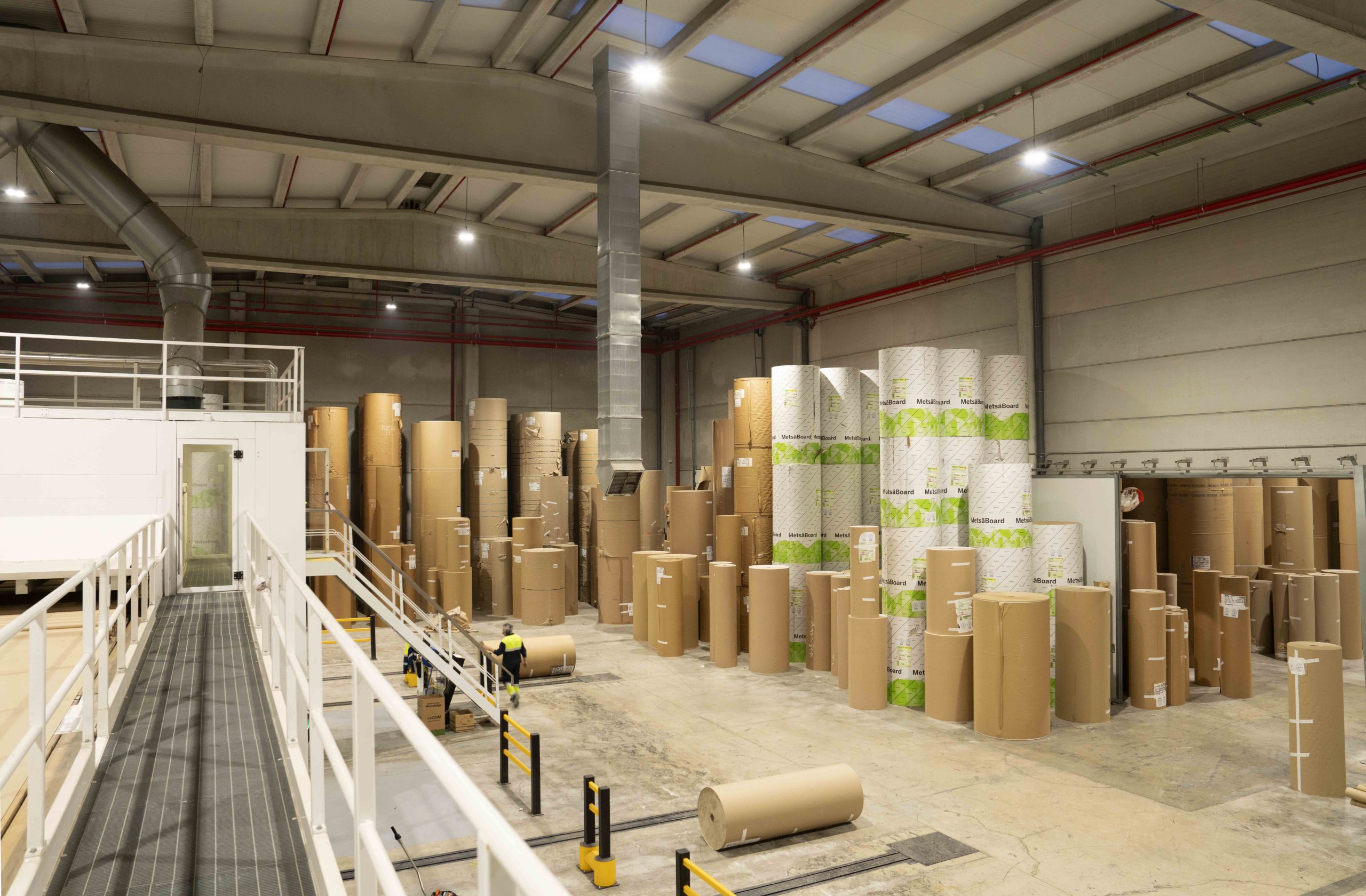 Proyecto alumbrado industrial industria papelera Carandini4