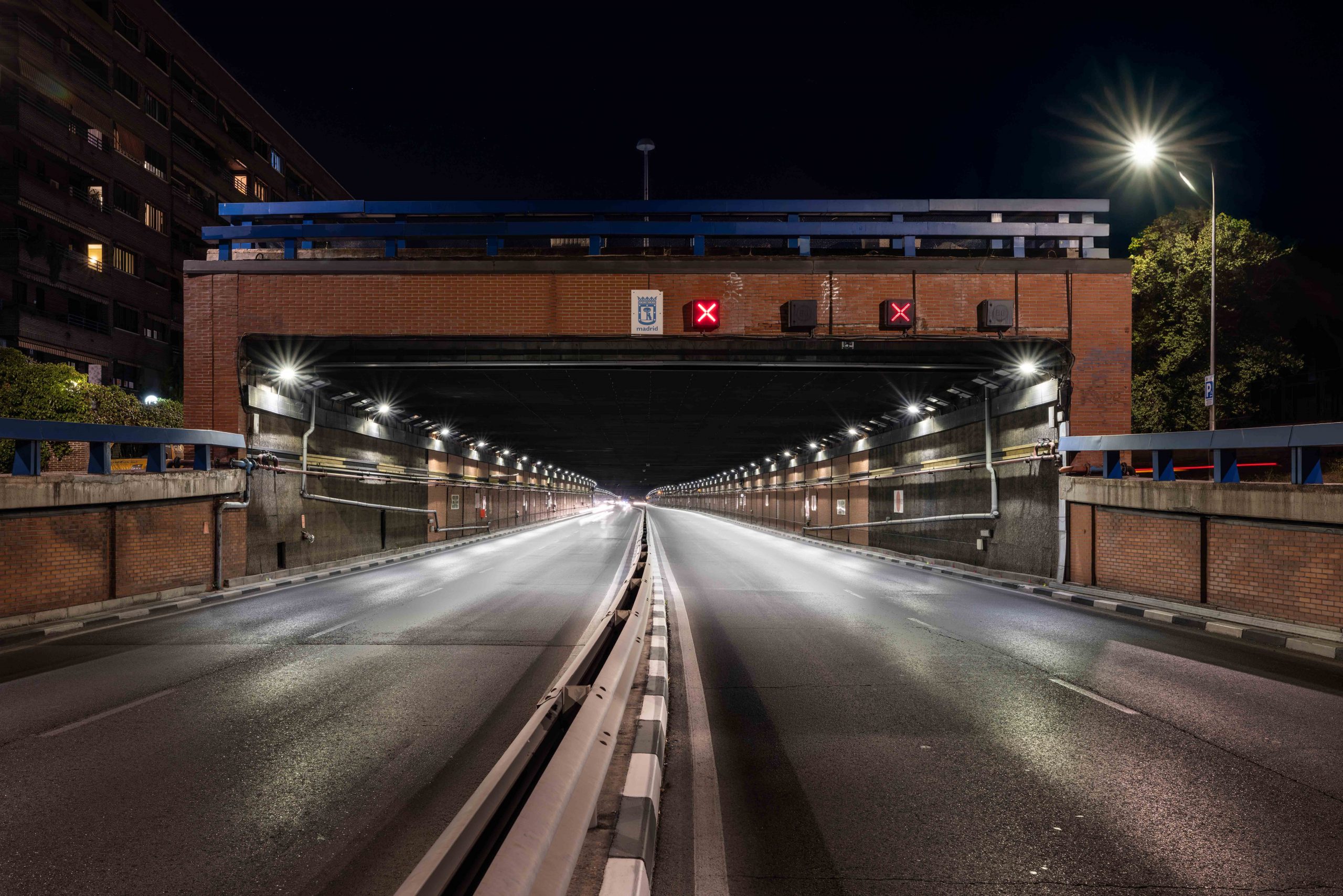 Alumbrado eficiente Carandini túnel Gran Via Hortaleza Madrid4