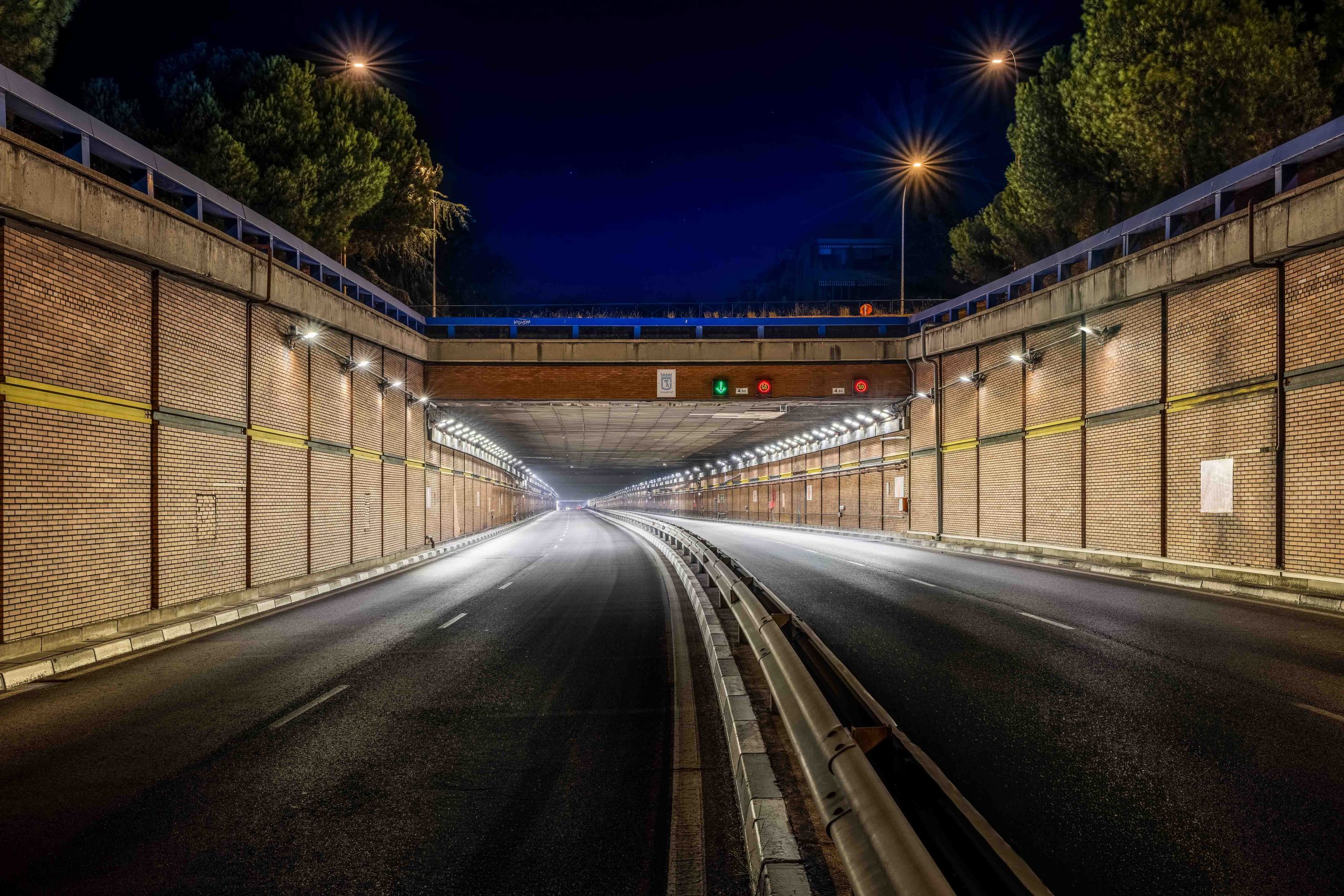 Alumbrado eficiente Carandini túnel Gran Via Hortaleza Madrid6