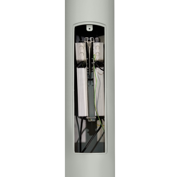 Easy maintenance through the column door Easy maintenance through the column door